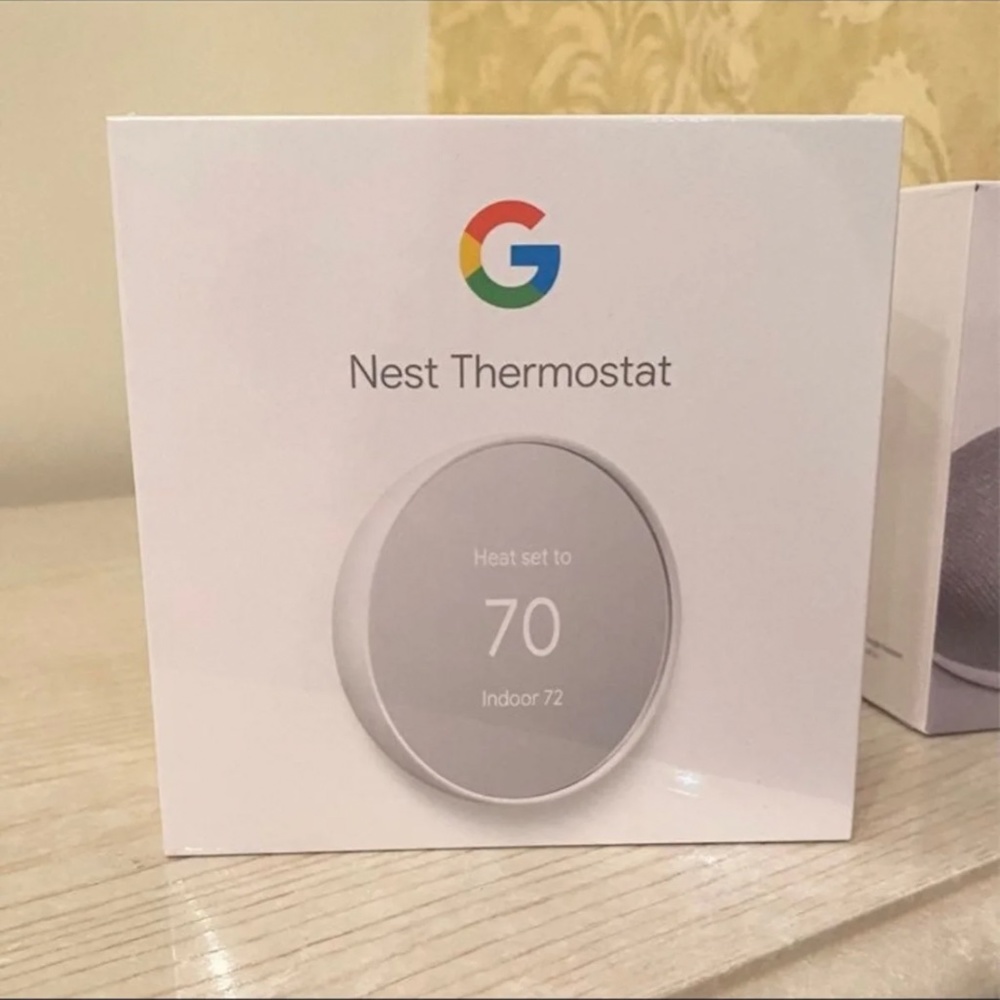 BRAND NEW Google Nest Thermostat. NEVER OPENED